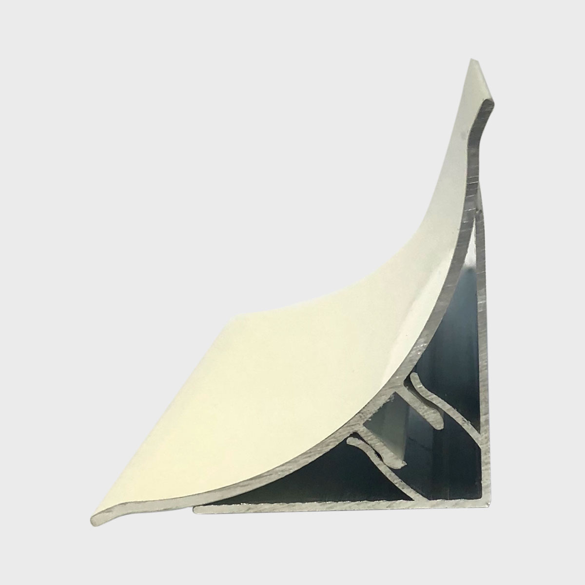 Coving (PCW) & Coving Angel (MF) x 6.1m — Aluminium Fittings