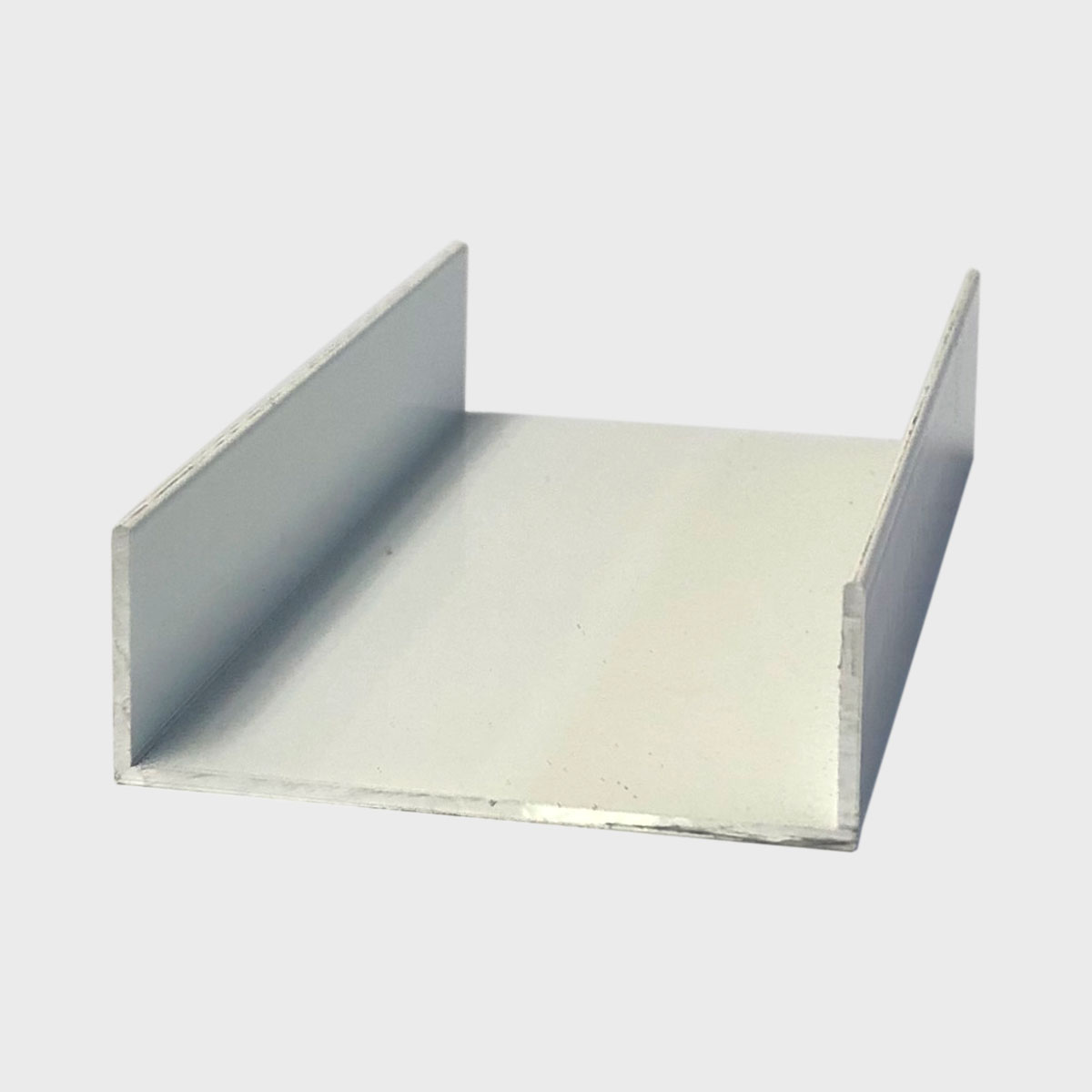 U-Channel x 6.1m (PCW) - 76mm/51mm/40mm — Aluminium Fittings
