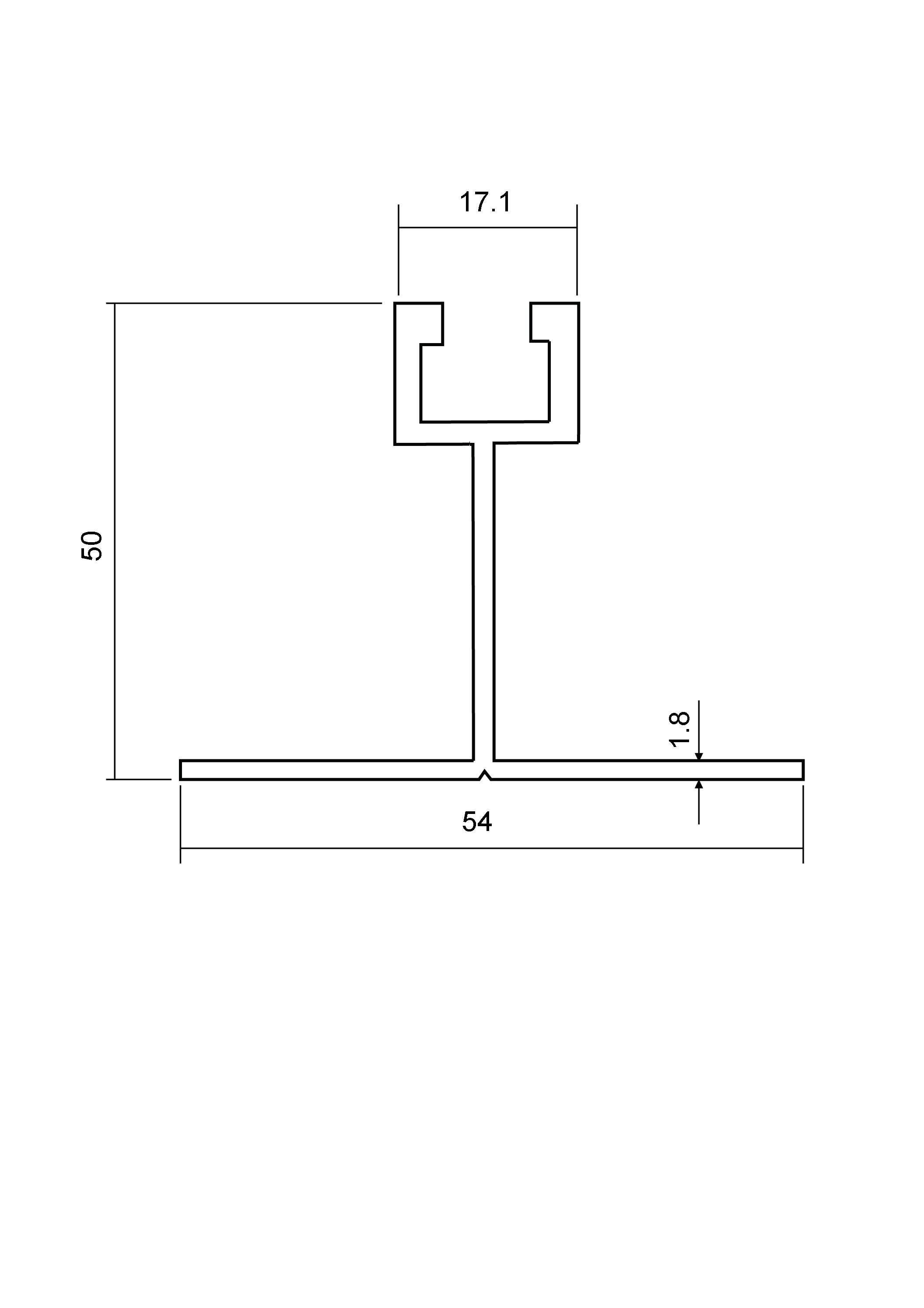 54mm Walkable Ceiling Grid — Ceiling Grid System