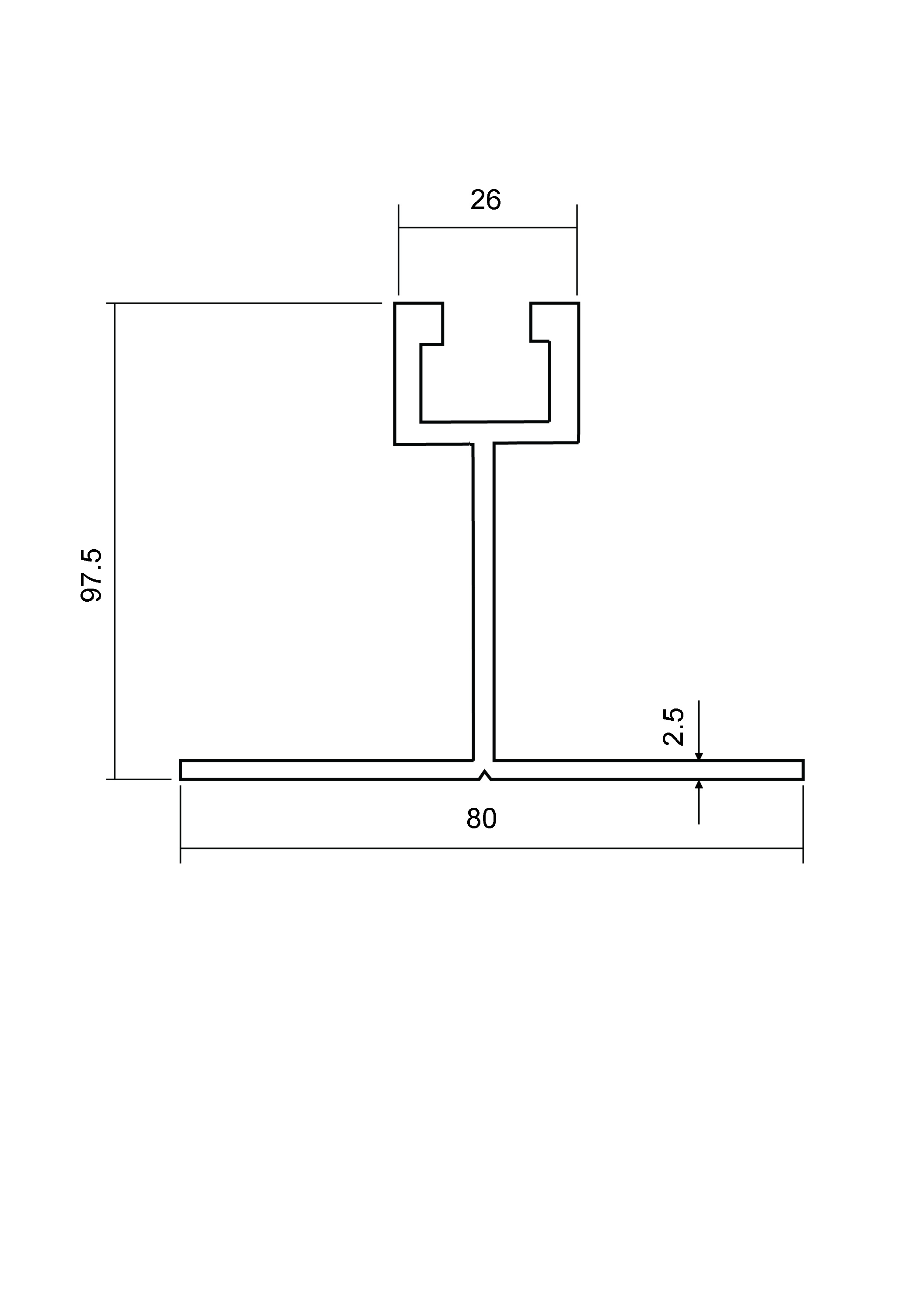 80mm Walkable Ceiling Grid — Ceiling Grid System