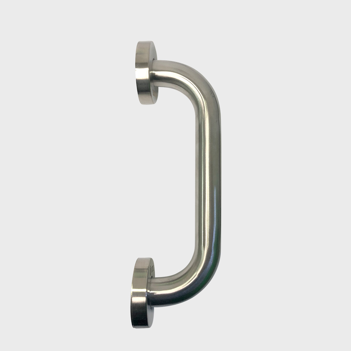 CPS Stainless Steel ‘D’ Pull Handle with rose (CPS PH100) — Door & Window Systems